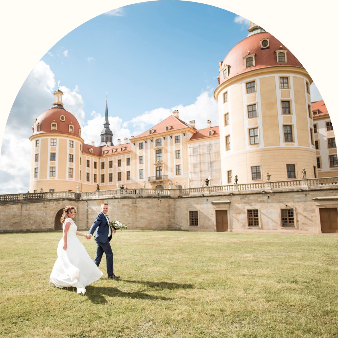 Natürliche Hochzeitsfotografie Dresden
